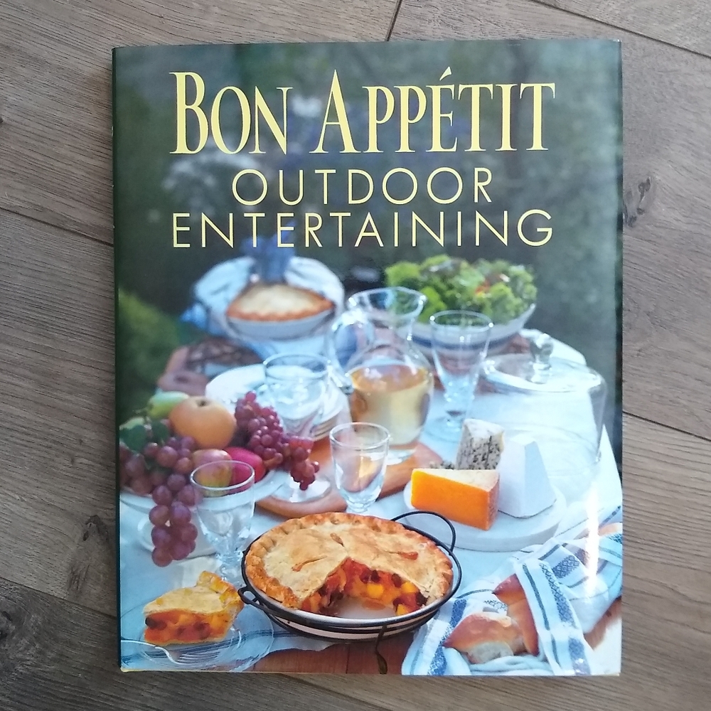 Bon Appetit Outdoor Entertaining Hardcover Cookbook